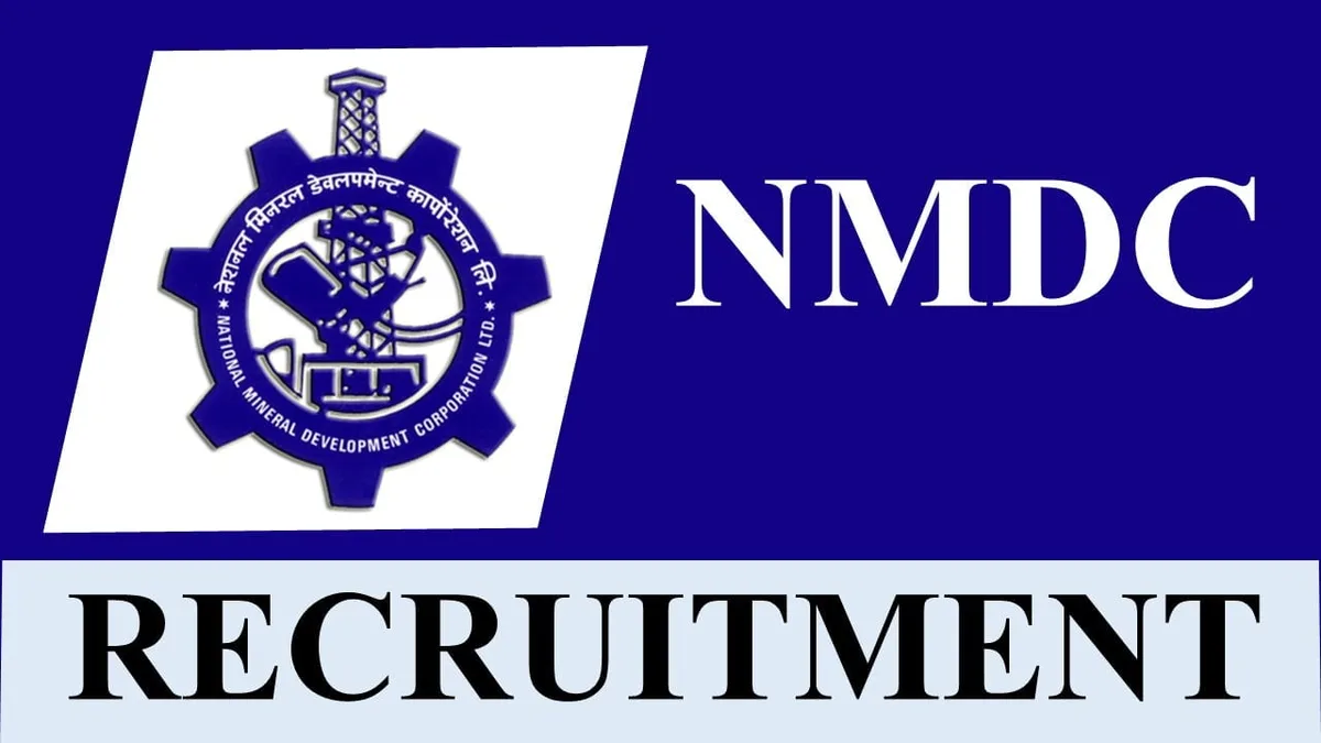 NMDC Recruitment 2024 ITI