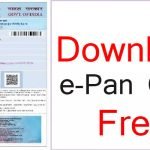 Download e-PAN Card easily and instantly
