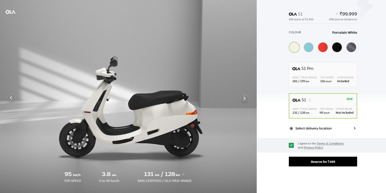 Ola S1 New Model E Scooter Launched in India 15 August 2022