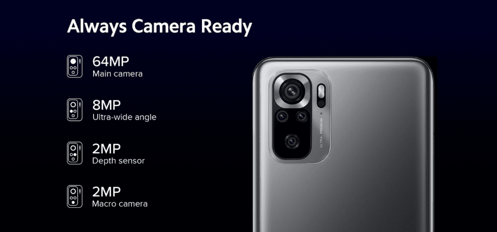 Redmi Note 11SE Camera Details and Information
