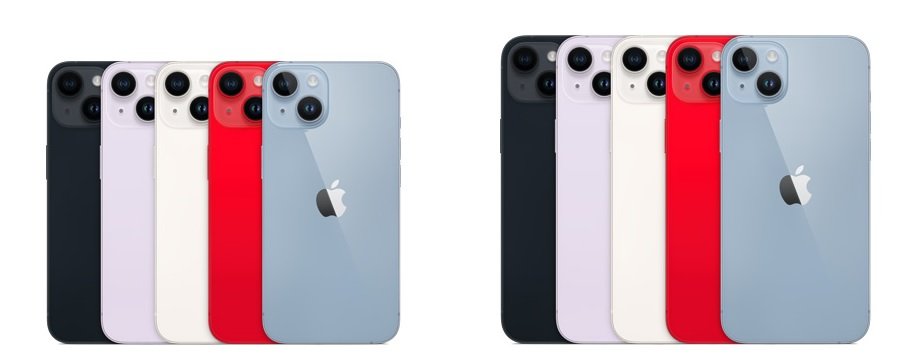 Apple 14 in Colours