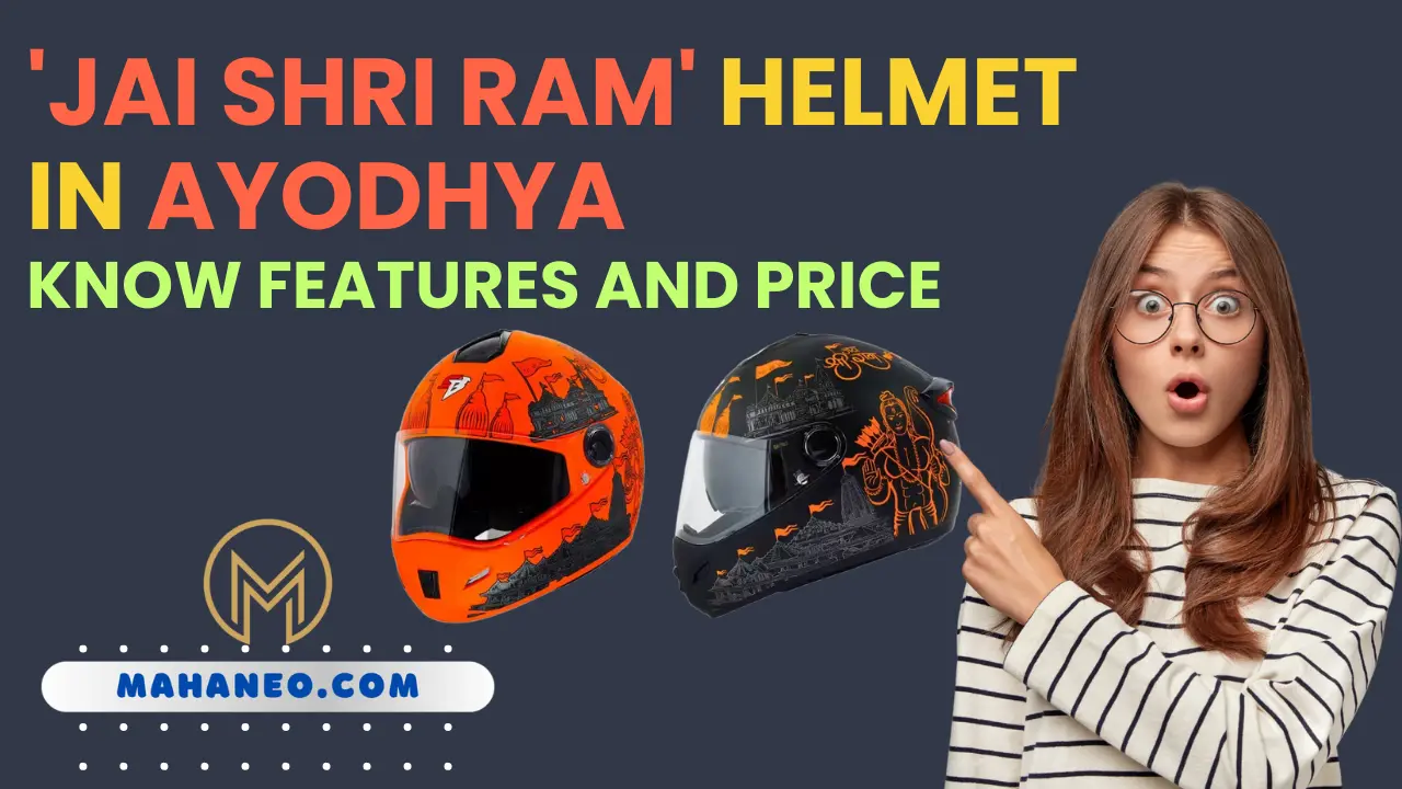 Discover Special 'Jai Shri Ram' Helmet in Ayodhya – Features and Price