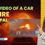 Viral Video of a Car on Fire in Bhopal